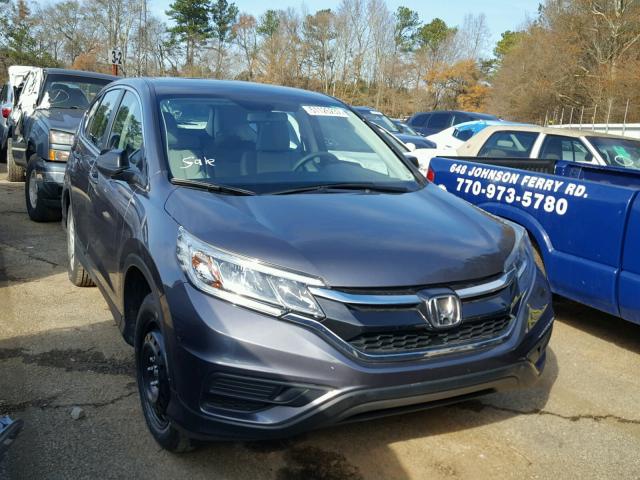 3CZRM3H37GG700917 - 2016 HONDA CR-V LX GRAY photo 1