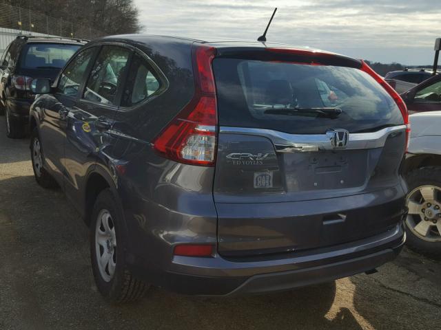 3CZRM3H37GG700917 - 2016 HONDA CR-V LX GRAY photo 3