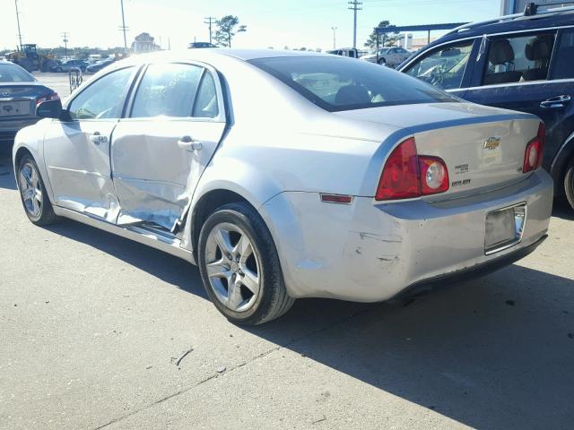 1G1ZG57B79F173685 - 2009 CHEVROLET MALIBU LS SILVER photo 3