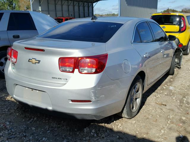 1G11B5SL3EF219129 - 2014 CHEVROLET MALIBU LS 银色 照片 4
