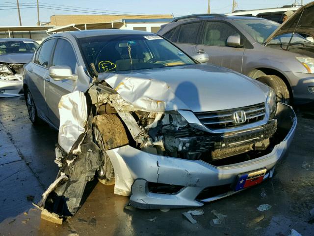 1HGCR2F75DA014027 - 2013 HONDA ACCORD EX SILVER photo 1