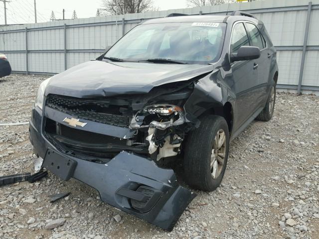 2CNFLCEC8B6413943 - 2011 CHEVROLET EQUINOX LS CHARCOAL photo 2