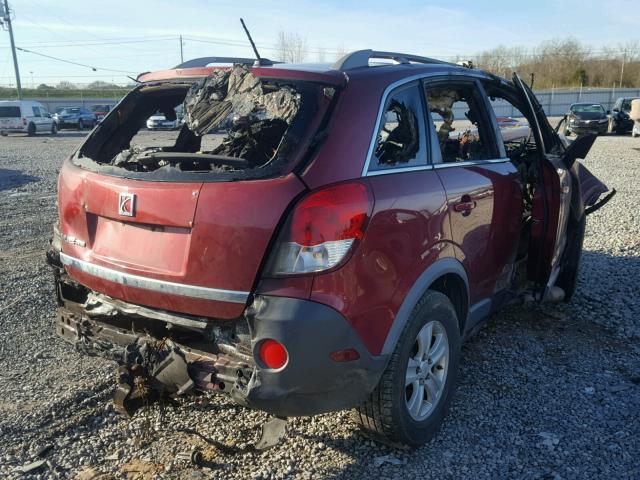 3GSCL33P88S530725 - 2008 SATURN VUE XE RED photo 4