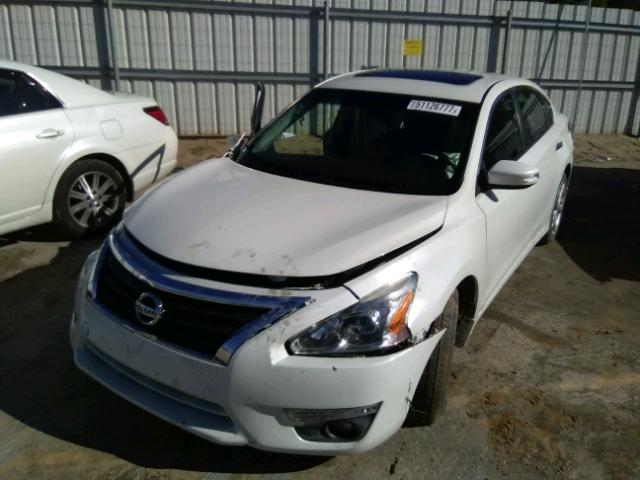 1N4AL3AP1DC910663 - 2013 NISSAN ALTIMA 2.5 WHITE photo 2