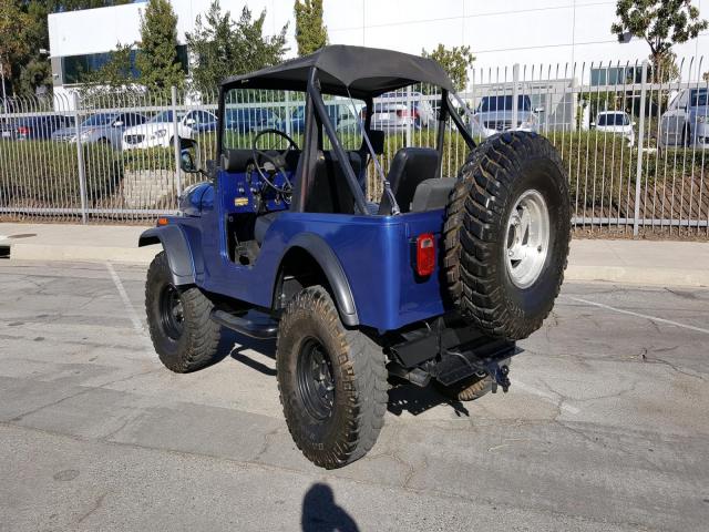 0000J4F835TE44410 - 1974 JEEP CJ BLUE photo 6