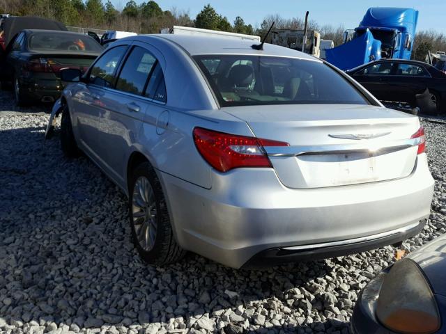 1C3CCBABXCN155375 - 2012 CHRYSLER 200 LX GRAY photo 3