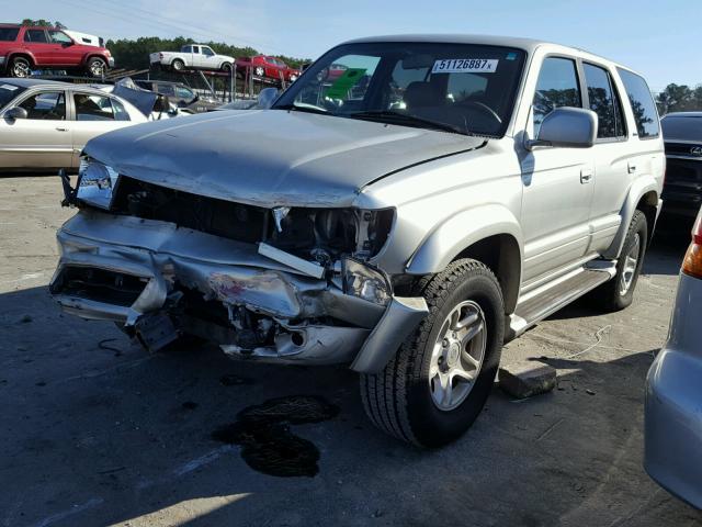 JT3GN87R8Y0151395 - 2000 TOYOTA 4RUNNER LI SILVER photo 2