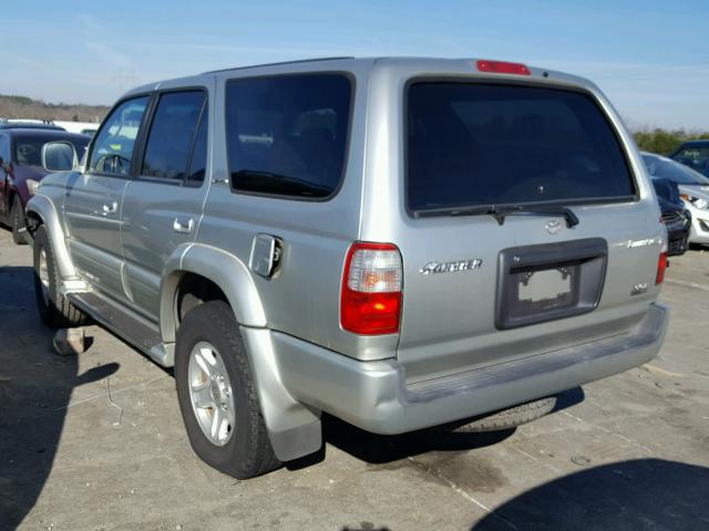 JT3GN87R8Y0151395 - 2000 TOYOTA 4RUNNER LI SILVER photo 3