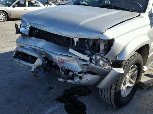 JT3GN87R8Y0151395 - 2000 TOYOTA 4RUNNER LI SILVER photo 9