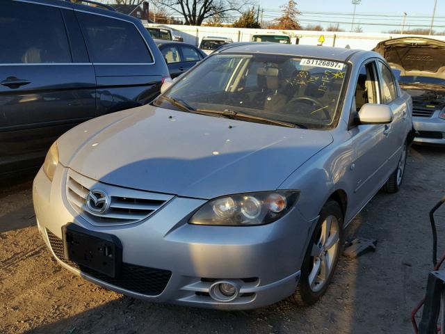 JM1BK323861417610 - 2006 MAZDA 3 S SILVER photo 2