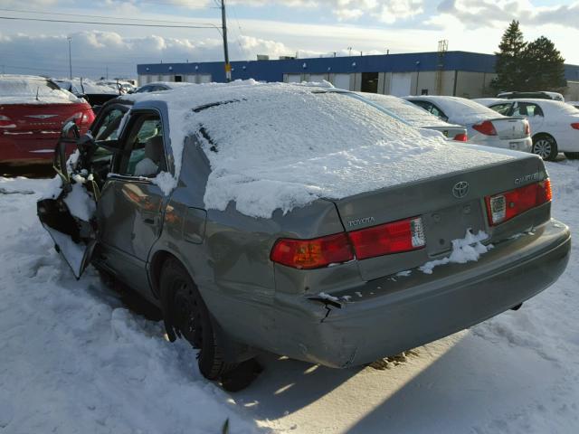 4T1BG22K31U116717 - 2001 TOYOTA CAMRY CE GREEN photo 3