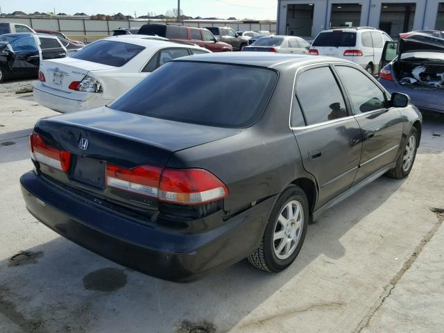 JHMCG56782C006722 - 2002 HONDA ACCORD SE CHARCOAL photo 4