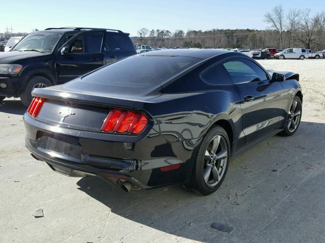 1FA6P8AM6G5250660 - 2016 FORD MUSTANG BLACK photo 4