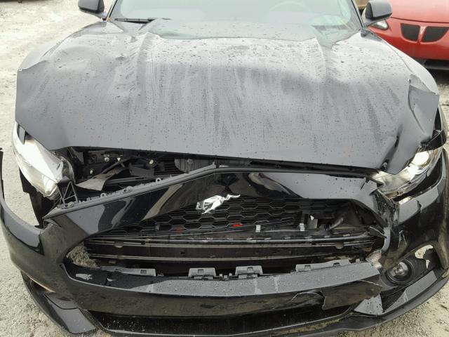 1FA6P8AM6G5250660 - 2016 FORD MUSTANG BLACK photo 7