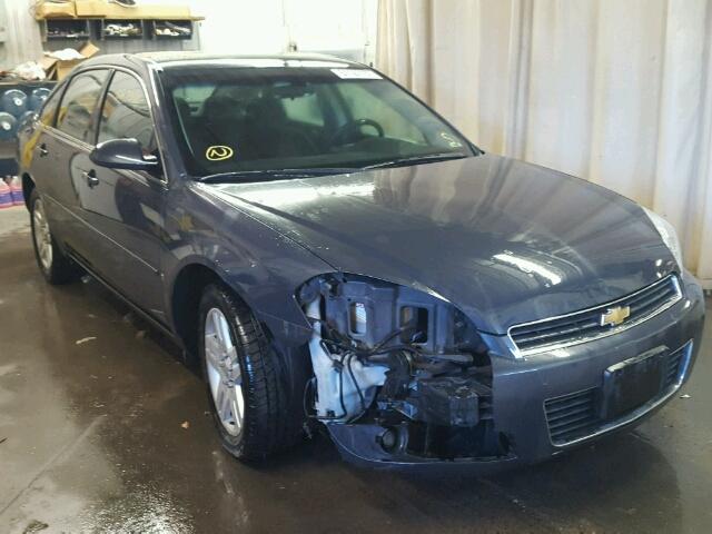 2G1WC583289224331 - 2008 CHEVROLET IMPALA LT CHARCOAL photo 1