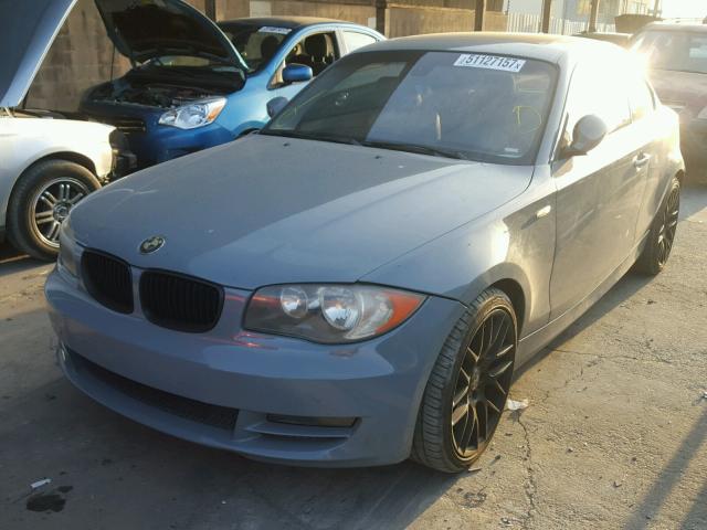 WBAUP93579VF48599 - 2009 BMW 128 I GRAY photo 2