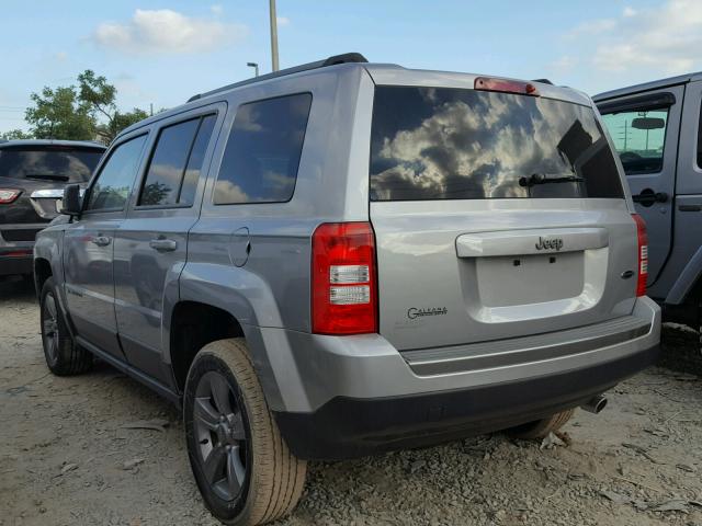 1C4NJPBA6HD187072 - 2017 JEEP PATRIOT SP GRAY photo 3