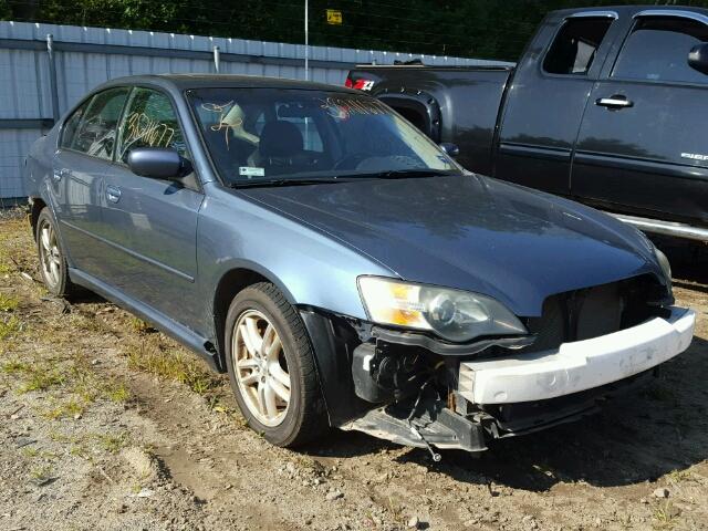 4S3BL626757224921 - 2005 SUBARU LEGACY 2.5 BLUE photo 1