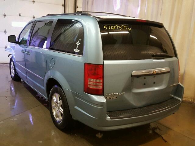 2A8HR54139R659906 - 2009 CHRYSLER TOWN & COU BLUE photo 3