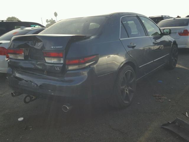 1HGCM56364A149577 - 2004 HONDA ACCORD LX CHARCOAL photo 4