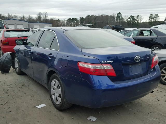 4T1BE46K59U402592 - 2009 TOYOTA CAMRY BASE BLUE photo 3