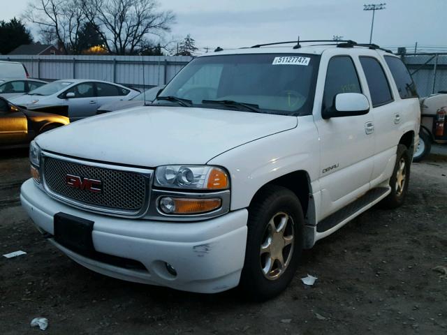 1GKEK63U33J216283 - 2003 GMC YUKON DENA WHITE photo 2