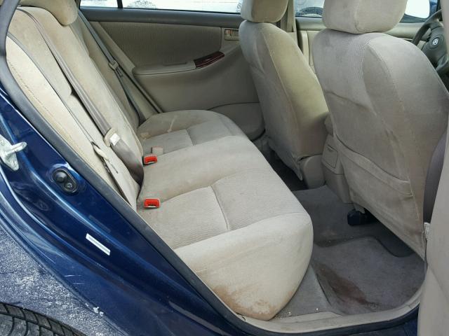 1NXBR32E77Z782322 - 2007 TOYOTA COROLLA CE BLUE photo 6