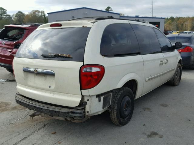 2A4GP54L07R172809 - 2007 CHRYSLER TOWN & COU CREAM photo 4