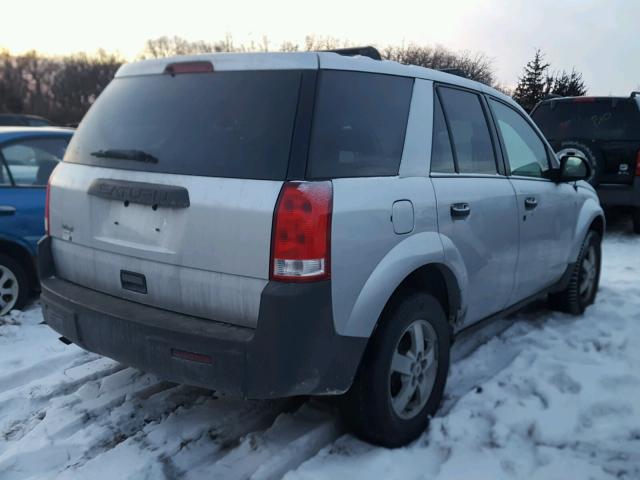 5GZCZ23D65S804844 - 2005 SATURN VUE SILVER photo 4