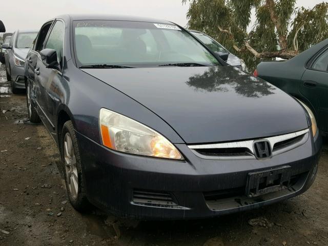 1HGCM66427A047647 - 2007 HONDA ACCORD SE GRAY photo 1