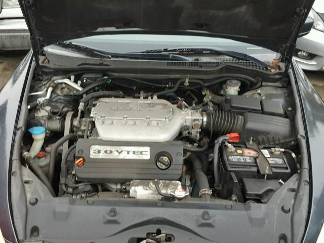 1HGCM66427A047647 - 2007 HONDA ACCORD SE GRAY photo 7