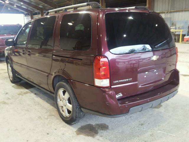 1GNDV33137D194784 - 2007 CHEVROLET UPLANDER L MAROON photo 3
