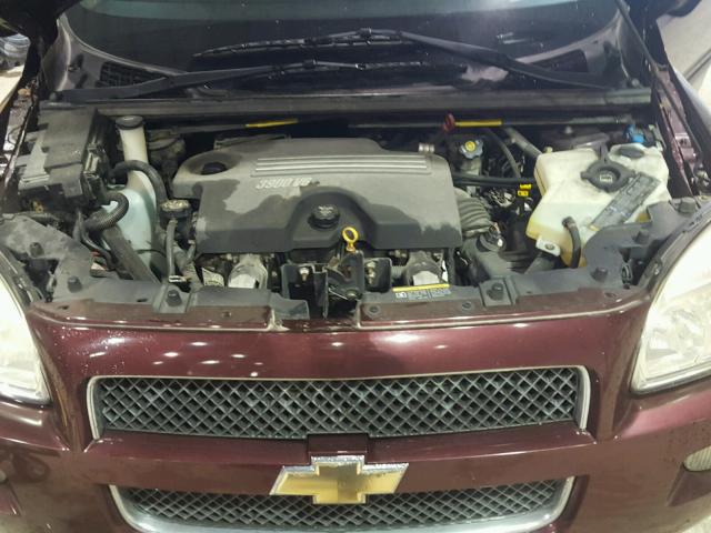 1GNDV33137D194784 - 2007 CHEVROLET UPLANDER L MAROON photo 7