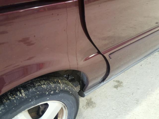 1GNDV33137D194784 - 2007 CHEVROLET UPLANDER L MAROON photo 9