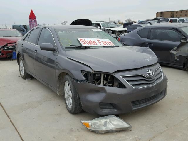 4T4BF3EK6BR132017 - 2011 TOYOTA CAMRY BASE GRAY photo 1