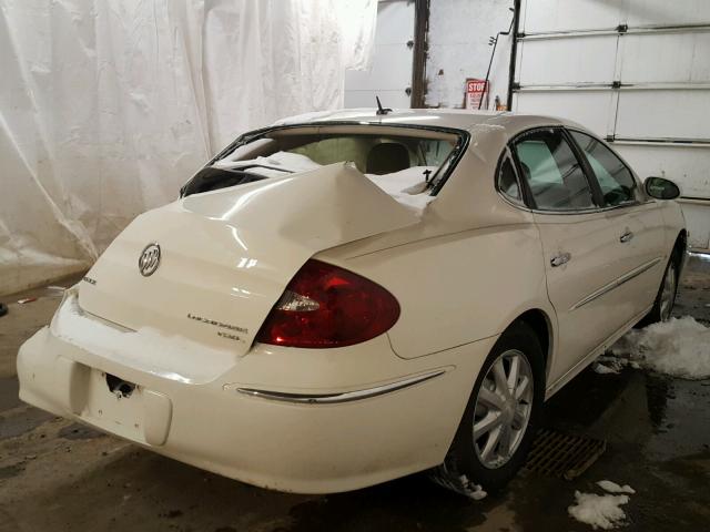 2G4WD582561208787 - 2006 BUICK LACROSSE C WHITE photo 4