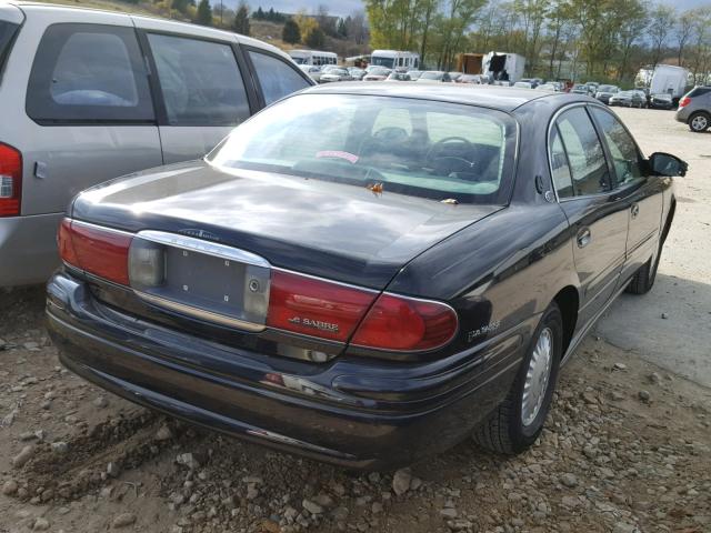 1G4HP54K2Y4284335 - 2000 BUICK LESABRE CU BLACK photo 4