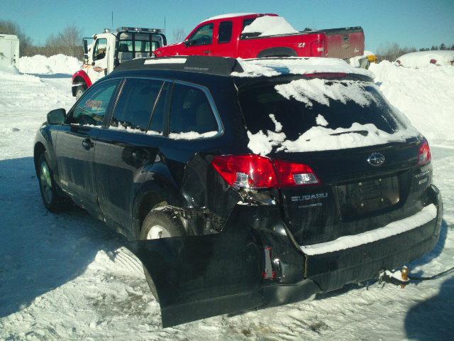 4S4BRBCC3C3255045 - 2012 SUBARU OUTBACK 2. BLACK photo 3