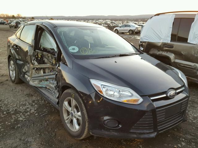 1FADP3F27EL387875 - 2014 FORD FOCUS SE BLACK photo 1