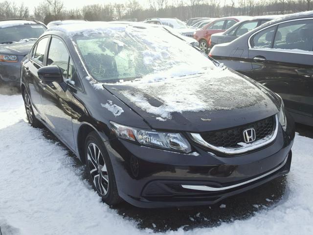 2HGFB2F80FH506107 - 2015 HONDA CIVIC EX BLACK photo 1