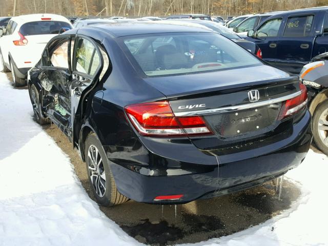 2HGFB2F80FH506107 - 2015 HONDA CIVIC EX BLACK photo 3