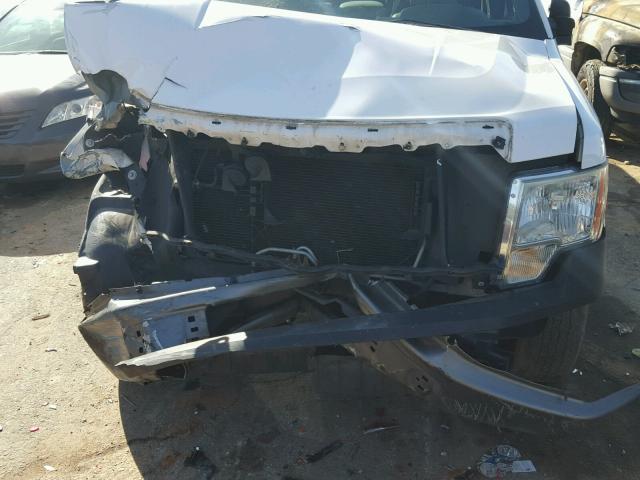 1FTMF1CW3AKE21139 - 2010 FORD F150 WHITE photo 9