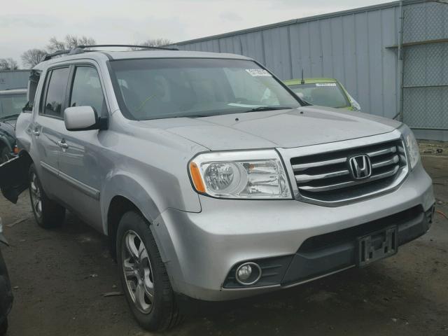 5FNYF4H55CB015270 - 2012 HONDA PILOT EXL SILVER photo 1