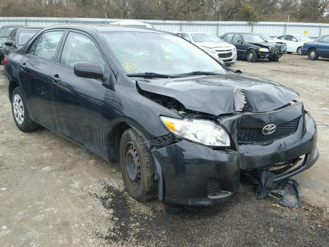 2T1BU40E29C032905 - 2009 TOYOTA COROLLA BA BLACK photo 1