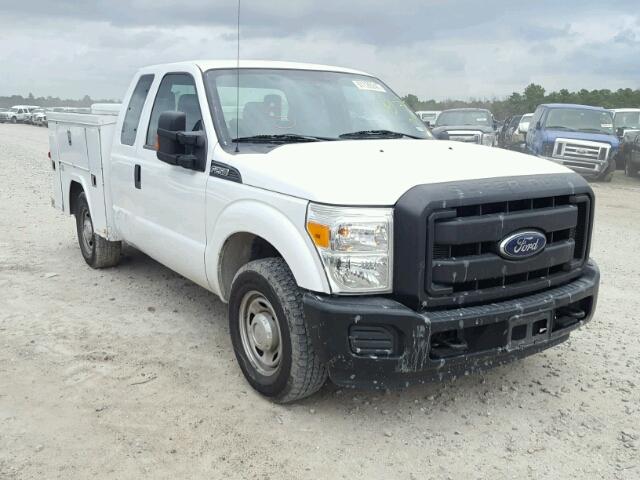 1FT7X2A68FED19358 - 2015 FORD F250 SUPER WHITE photo 1