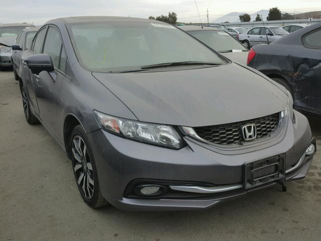 19XFB2F95FE205755 - 2015 HONDA CIVIC EXL 灰色 照片 1