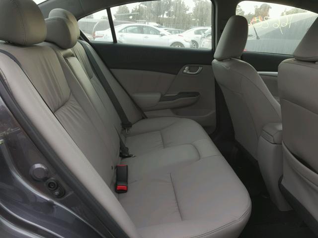 19XFB2F95FE205755 - 2015 HONDA CIVIC EXL 灰色 照片 6