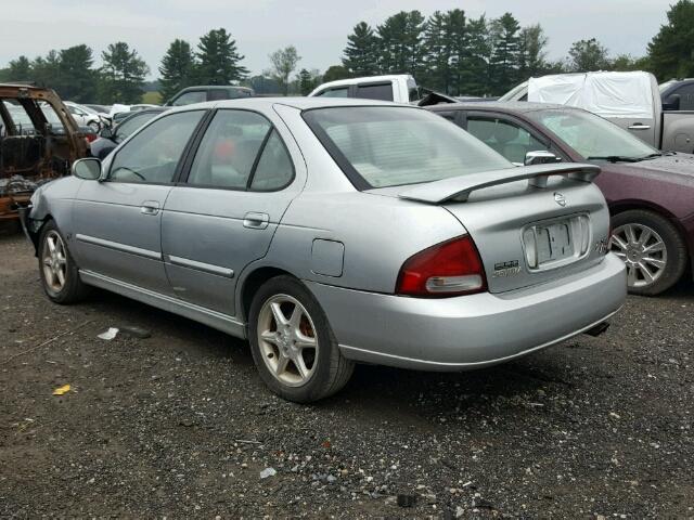 3N1AB51DX3L726004 - 2003 NISSAN SENTRA SE- SILVER photo 3