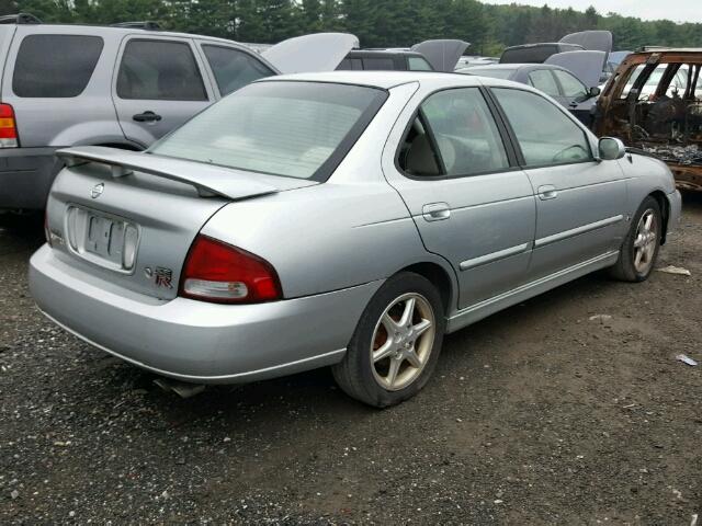 3N1AB51DX3L726004 - 2003 NISSAN SENTRA SE- SILVER photo 4