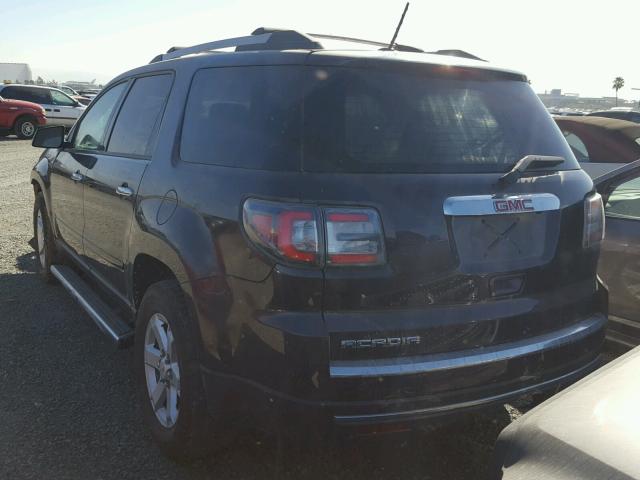 1GKKRPKD4FJ344347 - 2015 GMC ACADIA SLE CHARCOAL photo 3